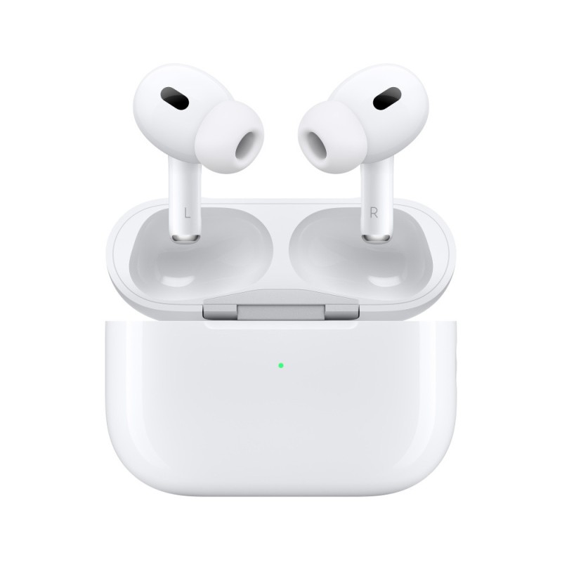 Apple AirPods Pro 2nd Generation Wireless Headphones (Bluetooth) - Wireless Charging Case - White