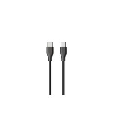 Konrow KCCTCPB1 - Cavo USB da tipo C a tipo C (1 m, nero) - Confezione originale