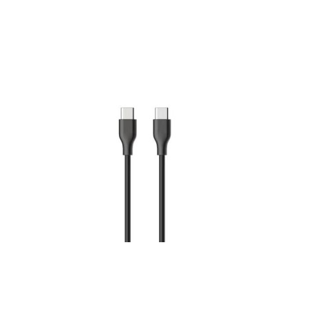 Konrow KCCTCPB1 - USB Type C to Type C Cable (1m, Black) - Original Packaging