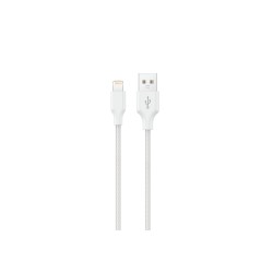 Konrow KCATLNW1 - USB Lightning to Type A Cable (1m, Nylon, White) - Original Packaging