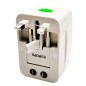 Konrow 931 - Universal Adapter (EU / US / UK / AU, White) - Original Packaging