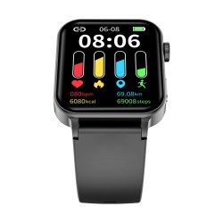 Blackview W10 (Connected Watch - 1.69'' - Integrated Microphone) Black