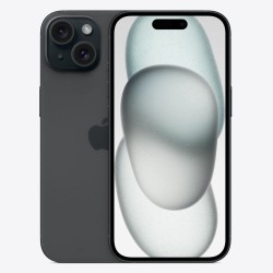 iPhone 15 (6.1" - 256 GB, 6 GB RAM) Black