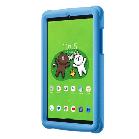 Blackview TAB 60 Kids (4G/LTE - Android 13 - 8.68'' - 128 GB, 4 GB RAM) Blue