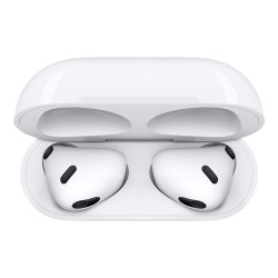 Apple AirPods 3 wireless headphones (With Lightning Charging Case) white) - White