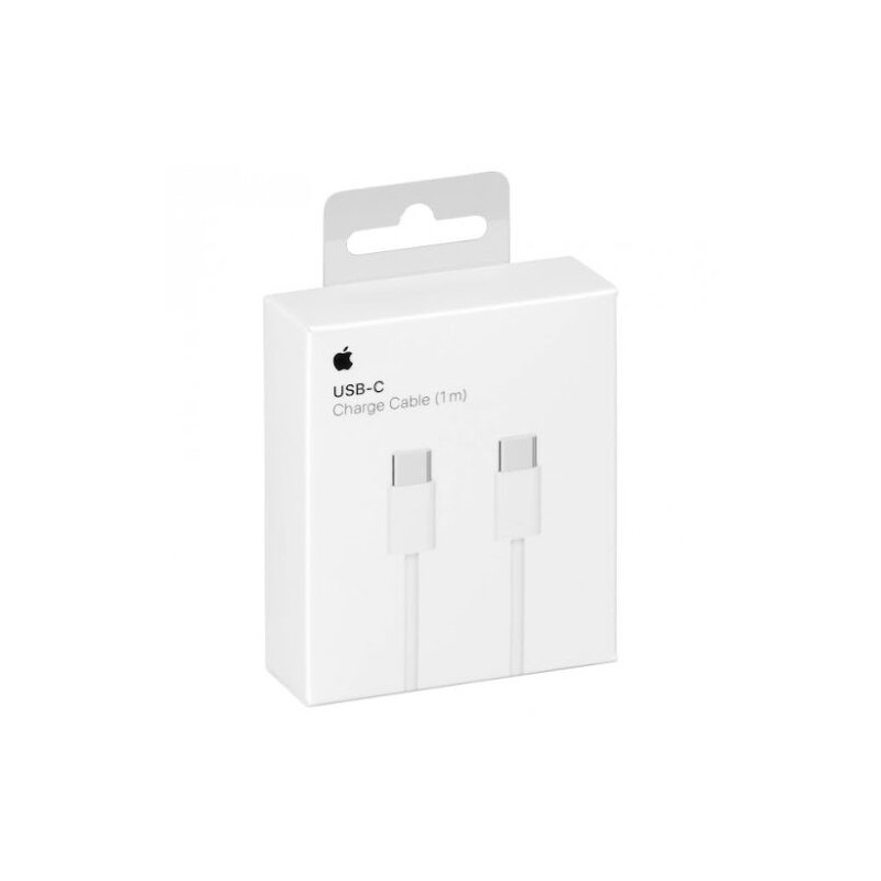 Apple MQKJ3 - Cavo USB da tipo C a tipo C (60 W, 1 m, bianco) - Originale, blister