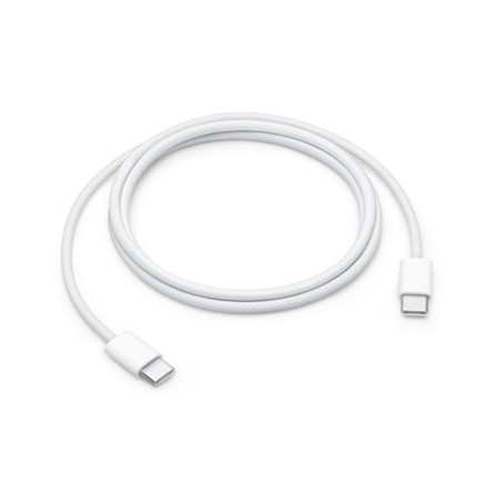 Apple MQKJ3 - USB Type-C to Type-C Cable (60W, 1m, White) - Original, Blister