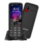 Konrow Senior 280 Next 4G (2,8'' - Dual Sim - Mit Ladestation) Schwarz