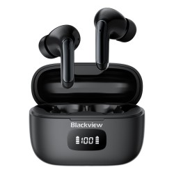 Blackview Airbuds 8 (Display Screen - Bluetooth 5.3) Black