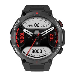 Blackview W50 (Connected Watch – 1,39'' – Integriertes Mikrofon) Schwarz