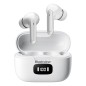 Blackview Airbuds 8 (Display Screen - Bluetooth 5.3) White