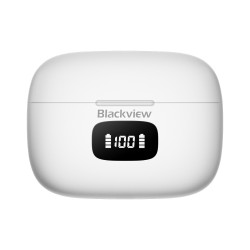 Blackview Airbuds 8 (Display Screen - Bluetooth 5.3) White