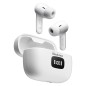 Blackview Airbuds 8 (Display Screen - Bluetooth 5.3) White