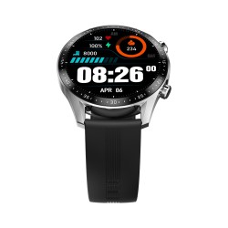 Blackview X1 Pro (Montre Connectée - 1.39'' - Microphone intégré) Argent