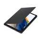 Samsung EF-BX200 - Funda con tapa para Samsung Galaxy Tab A8 (gris oscuro) - Embalaje original