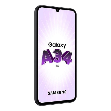Samsung A346B/DSN Galaxy A34 5G (Enterprise Edition - Dual Sim - 6.6" - 128 GB - 6 GB RAM) Graphite