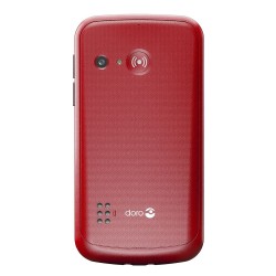 Doro 1880 4G (Charging Cradle) Red