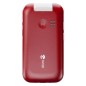 Doro 2880 4G (Clamshell mit Ladestation, Dual-Bildschirm) Rot / Weiß