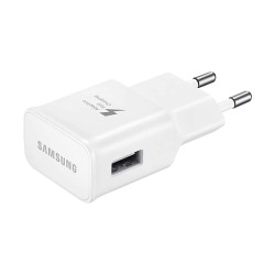 Samsung EP-TA200EWE - USB Power Adapter - Fast Charge - White - Bulk