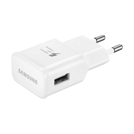 Samsung EP-TA200EWE - USB Power Adapter - Fast Charge - White - Bulk