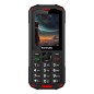 Konrow Stone Next (IP68 Certified Shockproof Phone - 2.4'' - Wifi Hotspot - 4G - Dual Sim) Black