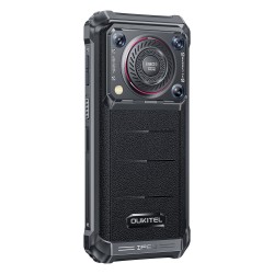 Oukitel WP36 (6,52 Zoll – NFC – 10.600 mAh – 128 GB, 8 GB RAM) Schwarz