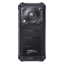 Oukitel WP36 (6,52 Zoll – NFC – 10.600 mAh – 128 GB, 8 GB RAM) Schwarz