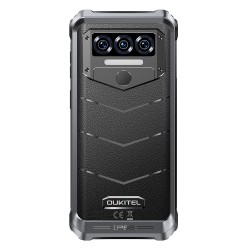 Oukitel WP38 (6.52" - NFC - 10,600 mAh - 256 GB, 6 GB RAM) Black