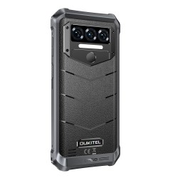 Oukitel WP38 (6,52 Zoll – NFC – 10.600 mAh – 256 GB, 6 GB RAM) Schwarz