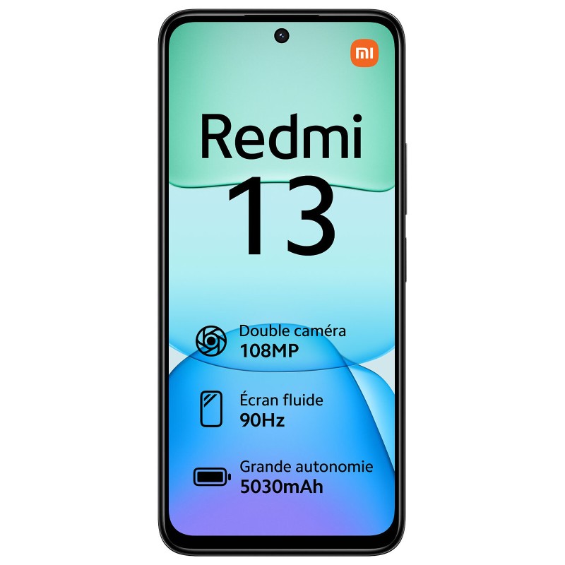 Xiaomi Redmi 13 NFC (6.79'' - 128 GB, 6 GB RAM) Black