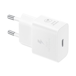 Samsung EP-T2510NBE - USB Type-C Power Adapter (25W Fast Charge) - White - Original Packaging