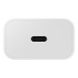 Samsung EP-T2510NWE - USB Type-C Power Adapter (25W Fast Charge) - White - Original Packaging
