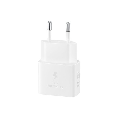 Samsung EP-T2510NWE - USB Type-C Power Adapter (25W Fast Charge) - White - Original Packaging