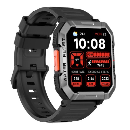 Blackview W50 (Smartwatch - 1.39'' - Built-in Microphone) Gray
