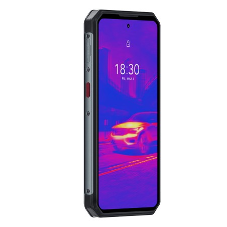 Oukitel WP21 Ultra (Double Sim - 6.78" - NFC - Caméra thermique -  256 Go, 12 Go RAM - 9 800 mAh) Noir