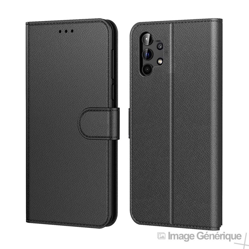 Samsung Galaxy A34 5G Faux Leather Flip Case - Black (Bulk) Samsung Galaxy A34 5G Faux Leather Flip Case - Black (Bulk)