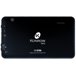 Konrow K-Tab 701x - Tablette Android 6 Marshmallow - Ecran 7' - 8Go - Wifi - Noir