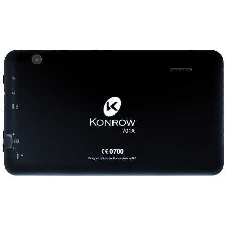 Konrow K-Tab 701x - Tablette Android 6 Marshmallow - Ecran 7' - 8Go - Wifi - Noir