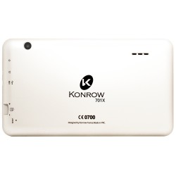 Konrow K-Tab 701x - Tablette Android 6 Marshmallow - Ecran 7' - 8Go - Wifi - Blanc