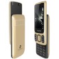 Konrow Slider - Sliding Phone - 2.4'' Screen - Dual Sim - Gold