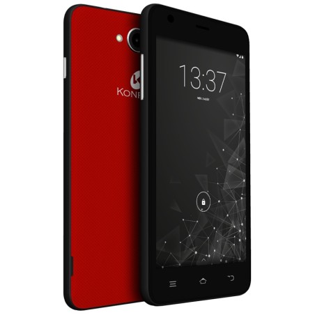 Konrow Coolfive - Android 6.0 Marshmallow Smartphone - 5'' - 8GB - Dual Sim - Red