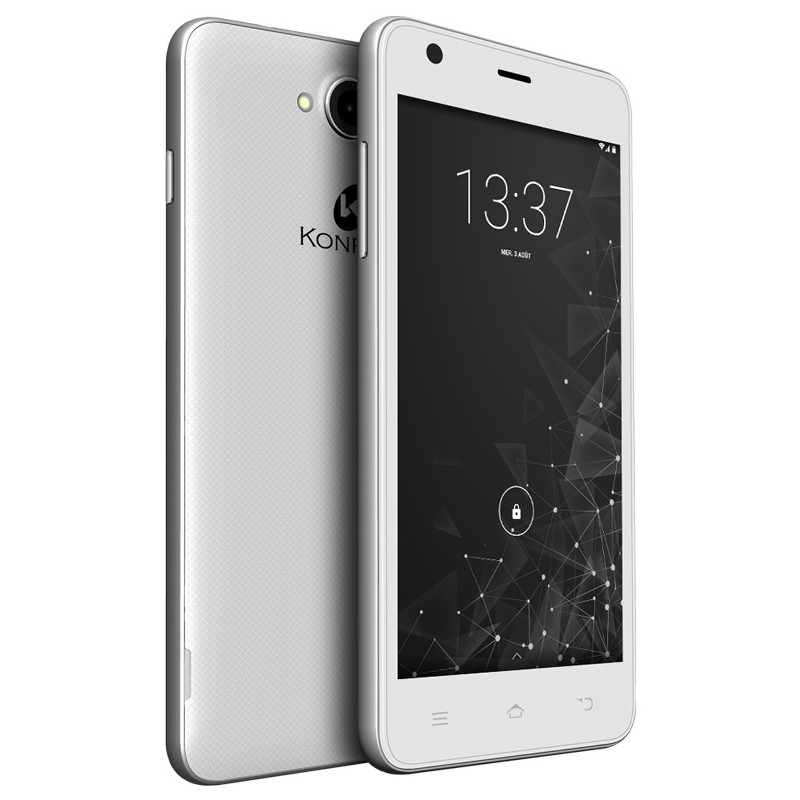 Konrow Coolfive Plus - Smartphone Android 6.0 Marshmallow - 5' - 8Go - Double Sim - Argent